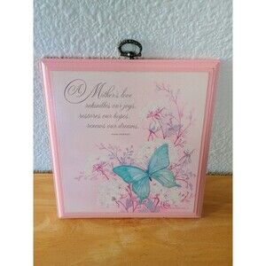 Solid Wood Vintage Mother's Gift Wall Hanging Hallmark Plaque